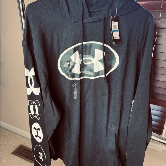 Under Armour Other - Under Armour Men’s Rival Terry Graphic Hoodie XL NWT